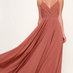 All About Love Rusty Rose Dress